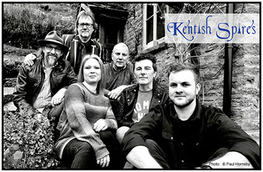 The Kentish Spires line-up for the 'Sprezzatura' album. Photo copyright Paul Hornsby.