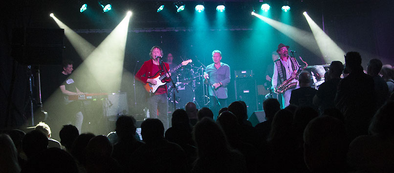 The Kentish Spires performing at Summer's End Festival 04.10.2019. Photo copyright Ian Burgess.